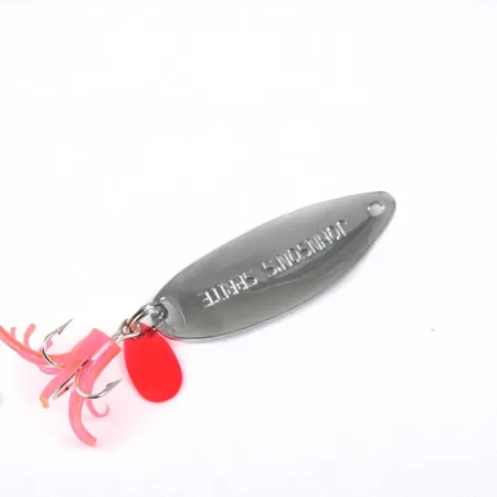 Johnson Sprite Cucharilla, Níquel, 6g, Atractor rojo, #0729