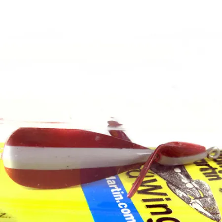 Weedless Panther Martin Weed Wing Cucharilla, Rojo/Blanco, 17g, Antialga, #0742