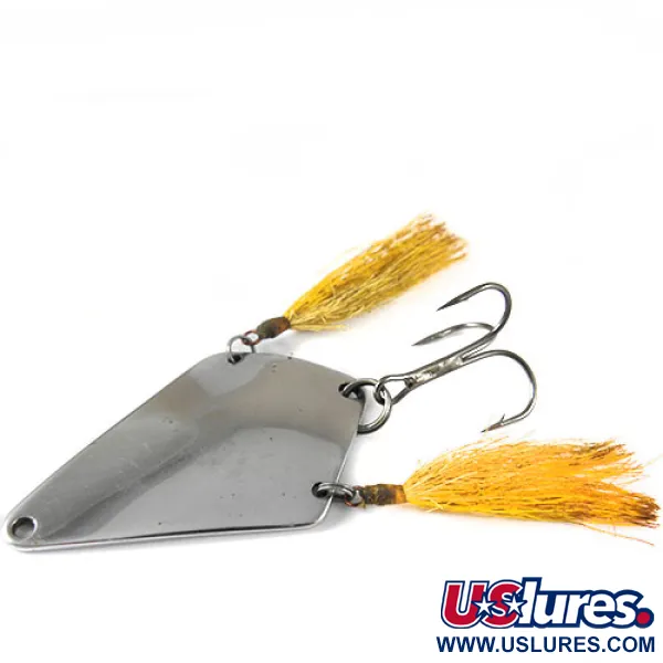 Dayton Bait Dixie BAT Cucharilla, Níquel, 13g, plumas, #0750