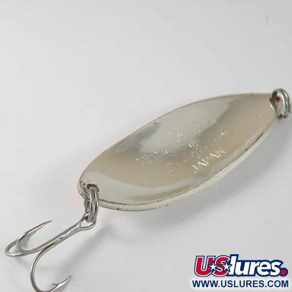 Mister Twister Shelby Sportfisher Cucharilla, Níquel / Naranja, 22g, #0752