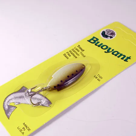 Thomas Buoyant Cucharilla Ondulante, Trucha, 4,5g, Metal Estampado, #0759