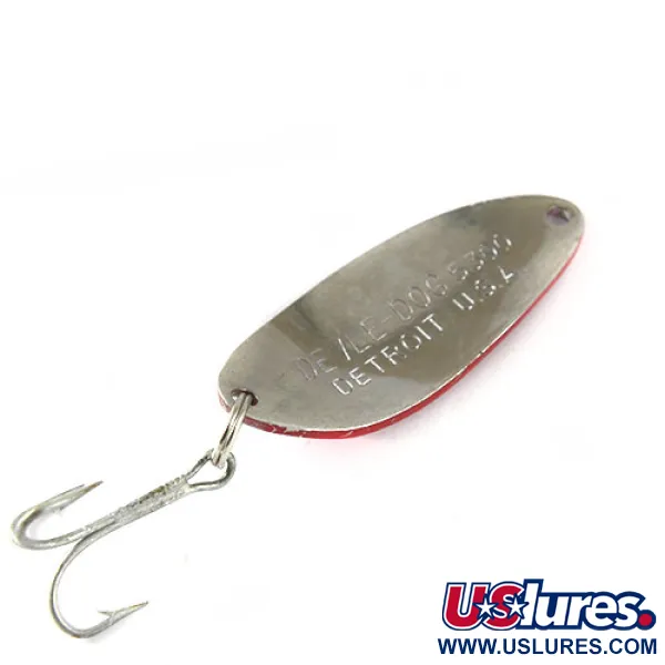 Cucharilla Eppinger Dardevle Devle Dog 5300, Rojo/Blanco, 10g, #0774