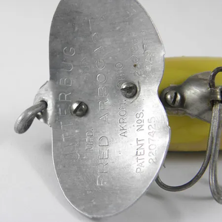 Fred Arbogast Jitterbug Señuelo Superficie, Perca, 10g, Vintage, #0799