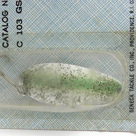 Seneca Little Cleo (Hula Girl) Cucharilla, Blan/Ver/Purp, 10g, #0803