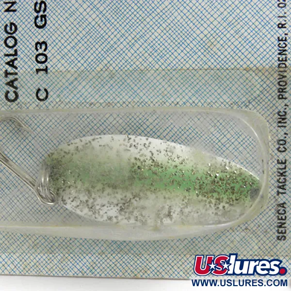 Seneca Little Cleo (Hula Girl) Cucharilla, Blan/Ver/Purp, 10g, #0803