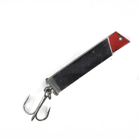 South Bend Super-Duper 509 Cucharilla, Níquel / Rojo, 11g, Forma U, #0819