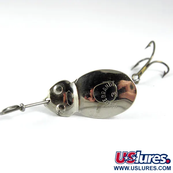 Yakima Bait Hildebrandt #3 Cucharilla, Níquel / Rojo, 2,3g, #0821