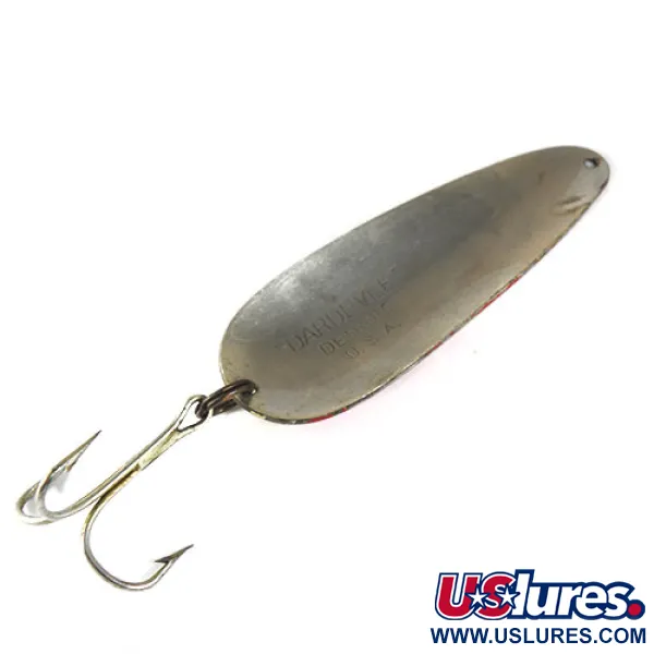 Eppinger Dardevle Cucharilla, Rojo / Blanco / Níquel, 28g, #0828