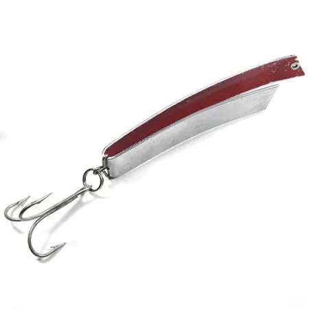 Cucharilla South Bend Super-Duper 516, Níquel / Rojo, 18g, Vintage, #0864