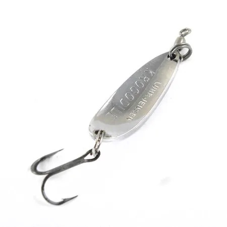 Luhr Jensen Krocodile Cucharilla, Níquel/Azul, 9g, Prismática, #0872