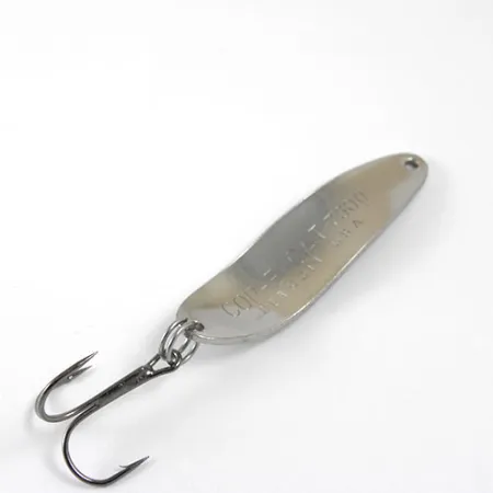 Dardevle Cop-E-Cat 7300 Cucharilla, Níquel/Verde, 10g, Panal, #0874