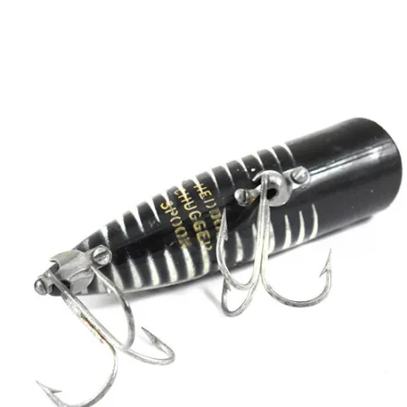 Popper Heddon Chugger Spook, Negro/Blanco/Rojo, 14g, Superficie, #0875