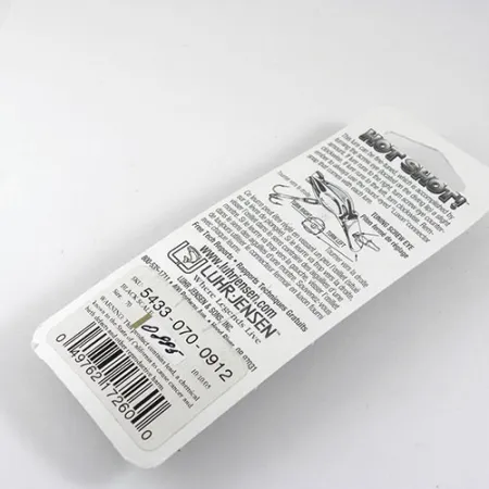 Luhr Jensen Hot Shot 70 Señuelo, Black Scale, 1.6g, Vintage, #0885