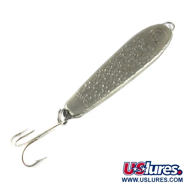 Cotton Cordell CC Spoon Cucharilla, Plata, 24g, Martillada, #0892