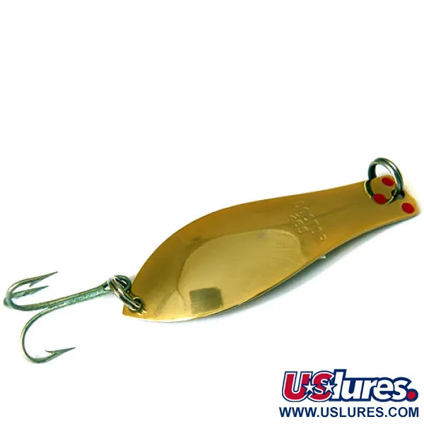 Prescott Spinner Little Doctor 265 Cuchara, Gold, 10g, Vintage, #0894