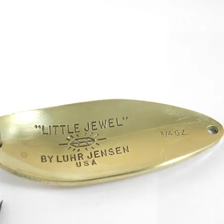 Luhr Jensen Little Jewel Cucharilla, Latón, 21g, Vintage, #0918