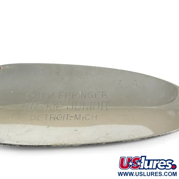 Dardevle Huskie Junior Cuchara, Negro/Blanco/Níquel, 58g, #0919