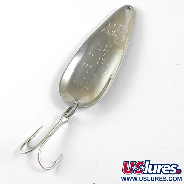 Blue Fox Strobe Aqua Cucharilla, Blanco / Negro, 10g, USA, #0921
