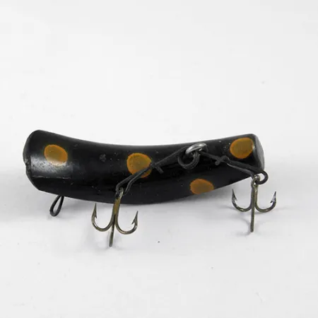 Worden's Lures Flatfish F6 Señuelo, Amarillo / Negro, 3g, #0930