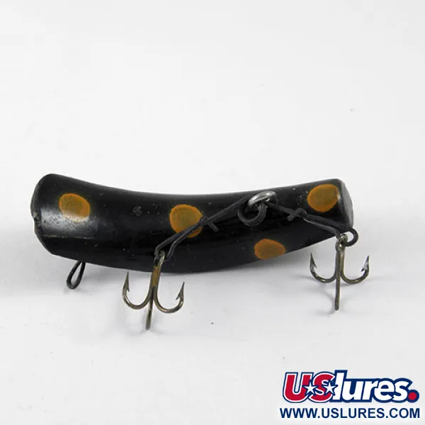 Worden's Lures Flatfish F6 Señuelo, Amarillo / Negro, 3g, #0930