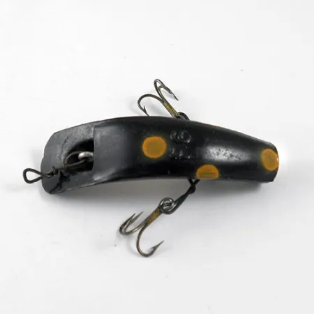 Worden's Lures Flatfish F6 Señuelo, Amarillo / Negro, 3g, #0930