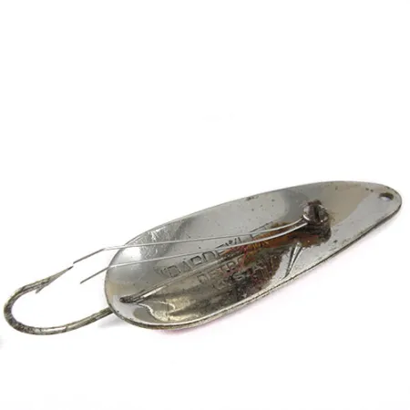 Weedless Dardevle Dardevlet Cucharilla, Rojo/Blanco/Níquel, 19g, #0940