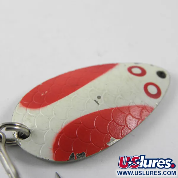 Wright & McGill Pay-Master Cucharilla, Rojo/Blanco/Níquel, 7g, #0941