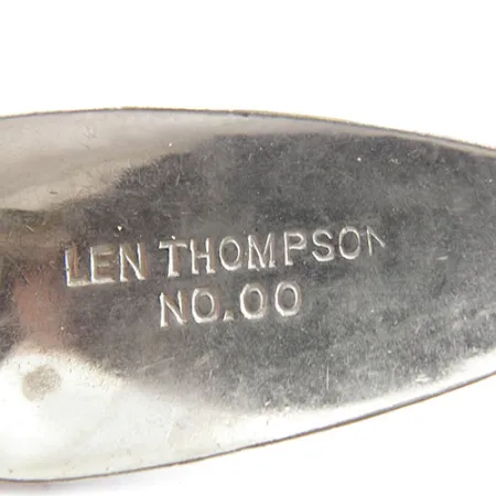 Len Thompson #00 Cucharilla, Níquel, 14g, Perfil de Gota, #0943