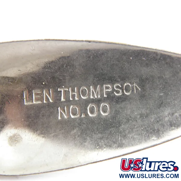 Len Thompson #00 Cucharilla, Níquel, 14g, Perfil de Gota, #0943