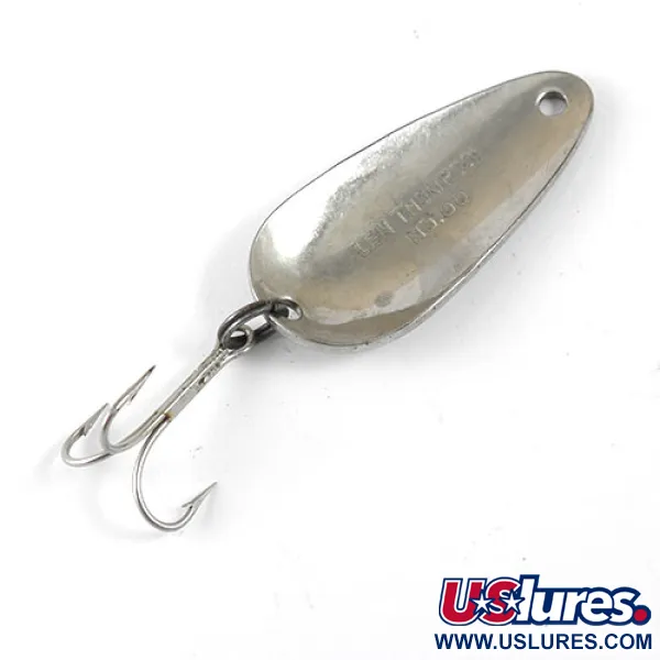 Len Thompson #00 Cucharilla, Níquel, 14g, Perfil de Gota, #0943