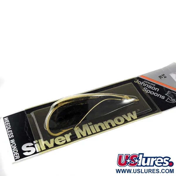 Johnson Silver Minnow Cucharilla Antialgas, Oro, 21g, Antialgas, #0956