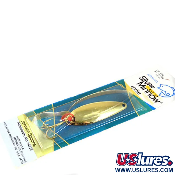 Johnson Sprite Cucharilla, Oro, 14g, Hecho en USA, #0957
