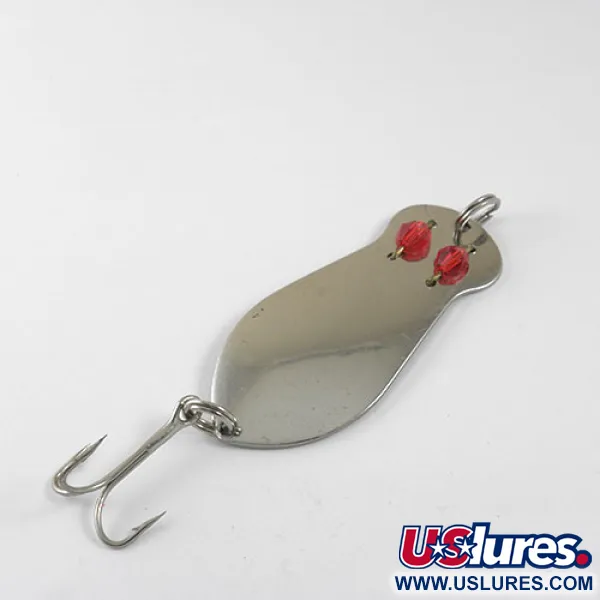 Herter's Waseca Cucharilla, Níquel / Ojos Rojos, 14g, #0967