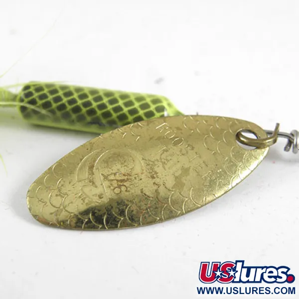 Worden’s Original Rooster Tail Cucharilla, Verde Flúor, 7g, #0979