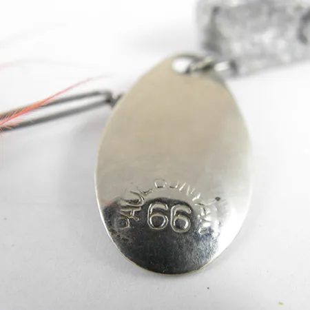 Paul Bunyan 66 Cucharilla, Naranja, 5.5g, Cola de Plumas, #0988