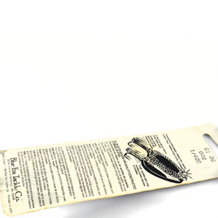 Blue Fox Pixee Cucharilla, Nickel / Orange, 14g, Inserto huevos, #1008