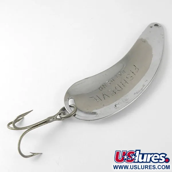 Fish Devil Cucharilla, Níquel, 25g, Modelo Vintage, #1010