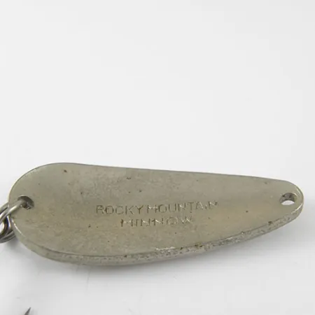 Rocky Mountain minnow Cucharilla, Níquel / Azul, 10g, Vintage, #1012