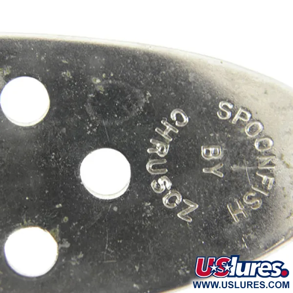 Chruscz Spoonfish Cucharilla, Níquel, 28g, perforada, #1018