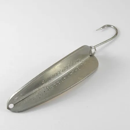 HT Enterprises Jig-A-whooper Hawgler spoon #6 Cucharilla, Plata, 21g, #1019