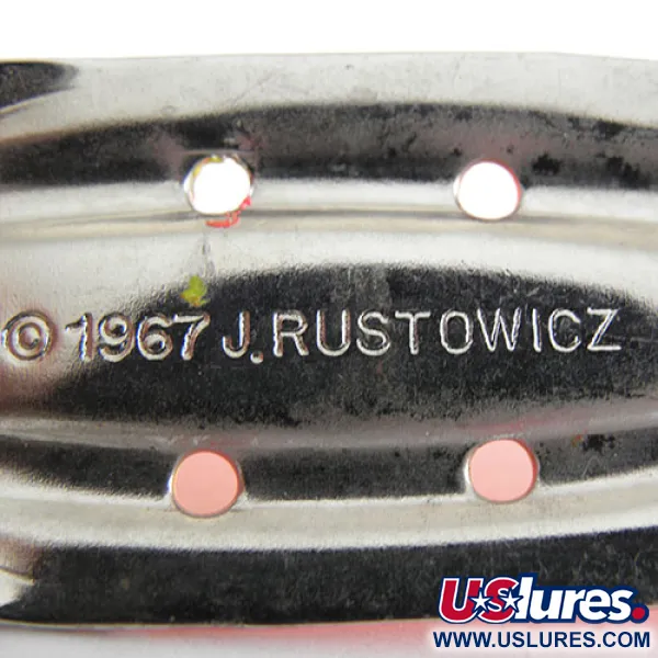 Charger №3 Cucharilla, Níquel / Rojo / Amarillo, 12.5g, USA, #1021