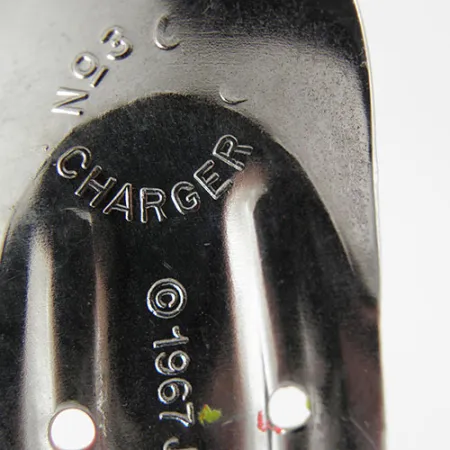 Charger №3 Cucharilla, Níquel / Rojo / Amarillo, 12.5g, USA, #1021