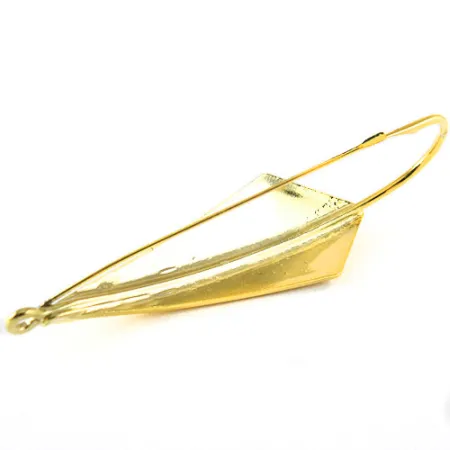 Rebel Weedless ArrowHead Cucharilla Anti-algas, Oro, 14g, chapada, #1023