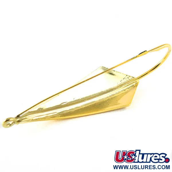 Rebel Weedless ArrowHead Cucharilla Anti-algas, Oro, 14g, chapada, #1023