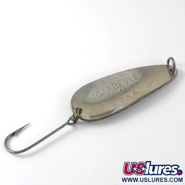 Cucharilla Eppinger Dardevle Imp, Rana, 11g, Anzuelo Simple, #1025