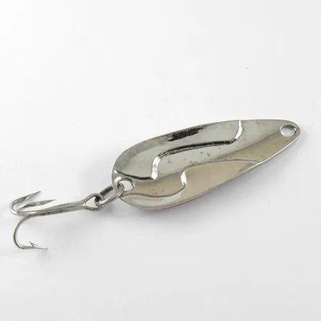 Cucharilla Weber Kobbler, Red / White / Nickel, 7g, S-Curve, #1052