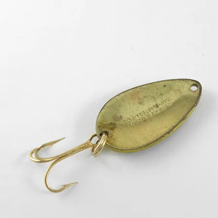 Wright & McGill Pay-Master Cucharilla, Amarillo/Negro/Latón, 7g, #1054