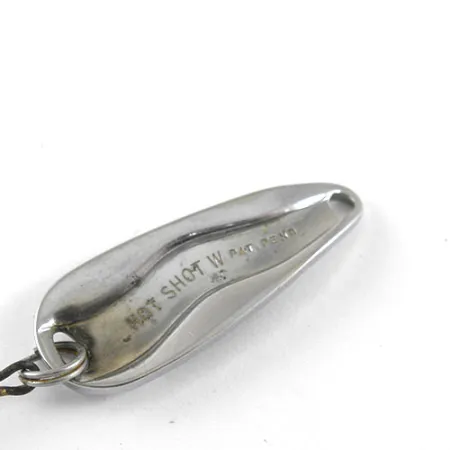 Luhr Jensen Hot Shot W Cucharilla, Níquel / Negro, 4.5g, #1055