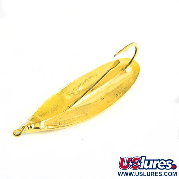 Johnson Silver Minnow Cucharilla Antialgas, Oro, 7g, USA-Made, #1071