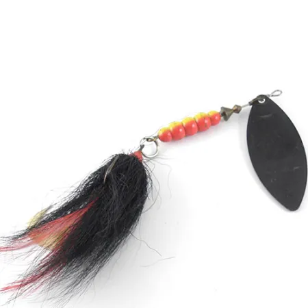 Mepps Giant Killer Cucharilla, Negro/Holograma, 30g, Hoja Sauce, #1088